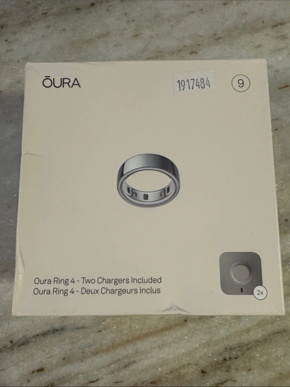 Ours Ring 4 Silver Size 9